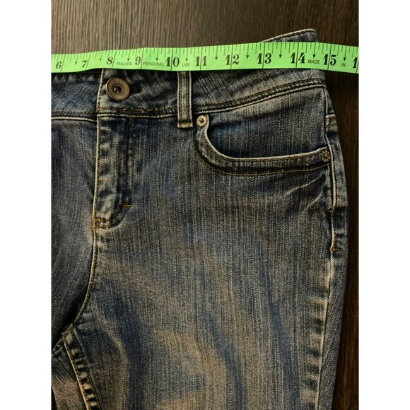 DKNY Jeans Size 6 Blue Denim Soho Jean Bootcut Cotton/Spandex - Picture 5 of 8